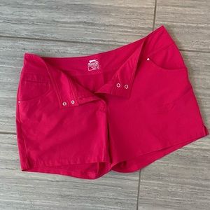 Pink Golf Shorts
